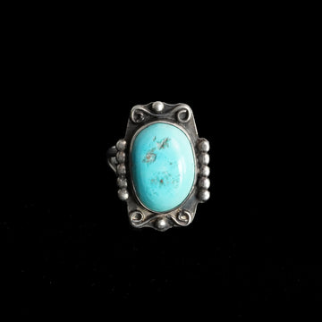 THE BLUE MESA | Sterling Silver Turquoise Statement Ring