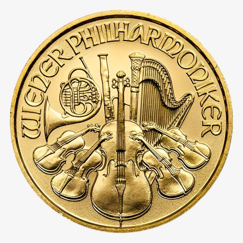 1/10 oz Gold PHILHARMONIC Coin Austria (Random Year)