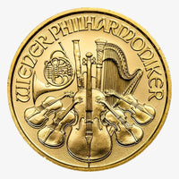 1/10 oz Gold PHILHARMONIC Coin Austria (Random Year)