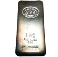 1 kg Silver GENERIC Bar .999 (Secondary Market) - Coinzio