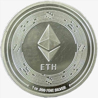 1 oz Silver ETHEREUM BITPAY Round - Coinzio