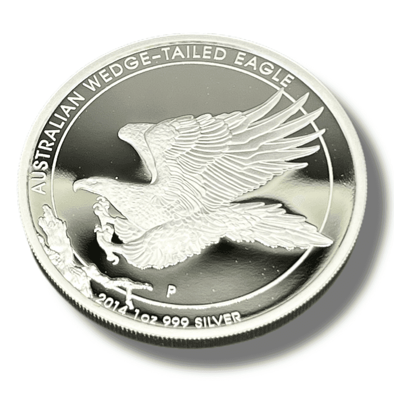 1 oz Silver AUSTRALIAN WEDGE-TAILED EAGLE Coin Australia 2014