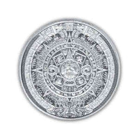 1/10 oz Silver AZTEC CALENDAR Round - Coinzio