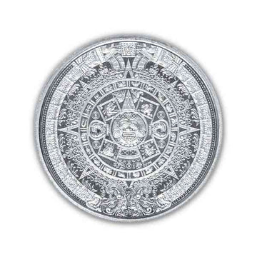 1/10 oz Silver AZTEC CALENDAR Round - Coinzio