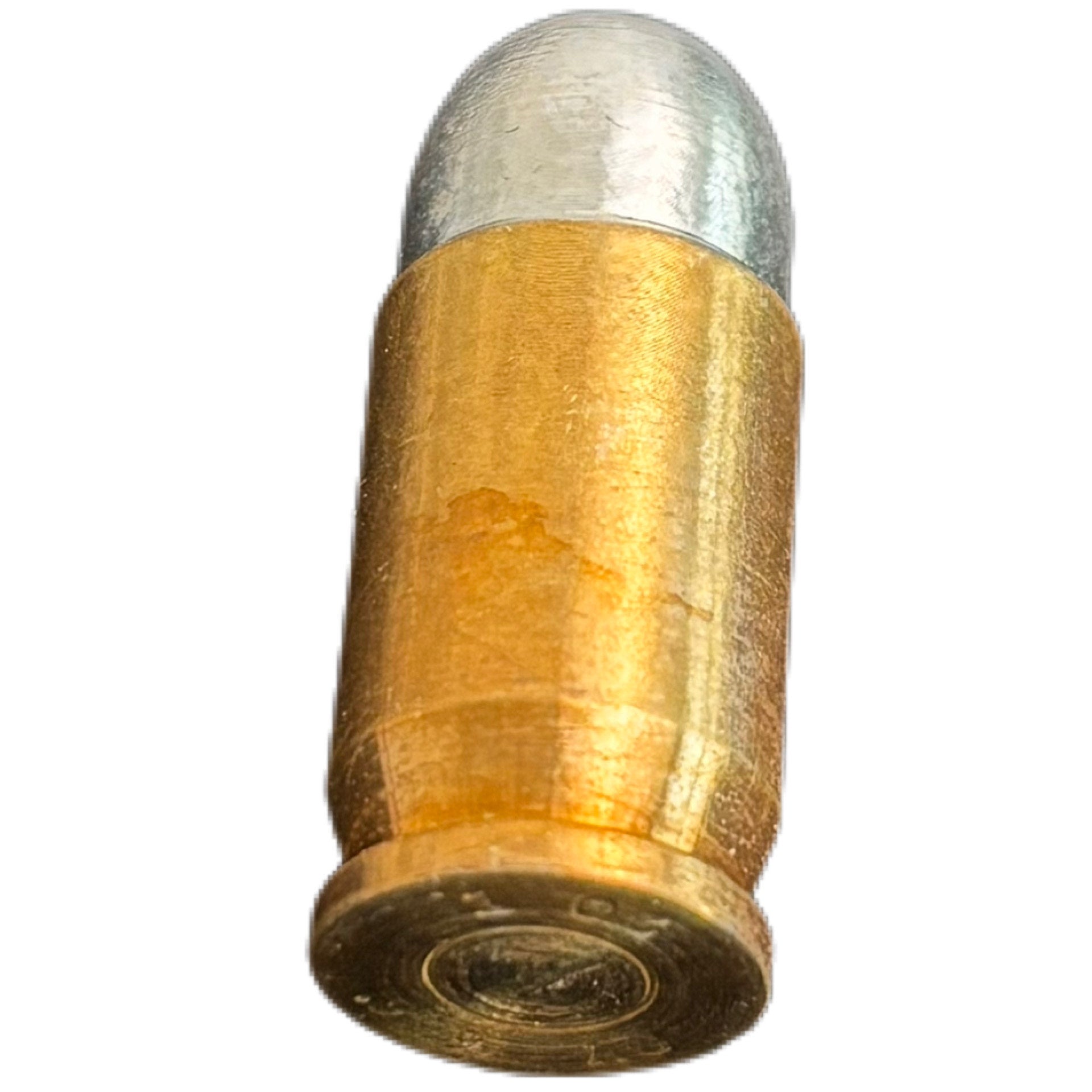 1 oz Silver .45 ACP Replica Bullet- Gilded OZ MINT