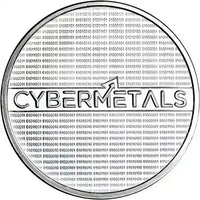 1 oz .999 Silver CyberMetals QR CODE Honors the Launch of CM Round