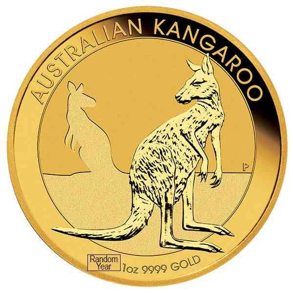 1 oz Gold Kangaroo (Random Year)