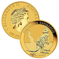 1 oz Gold Kangaroo (Random Year)