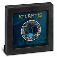 2 oz Silver ATLANTIS Sunken City Coin 2019 Niue - Coinzio