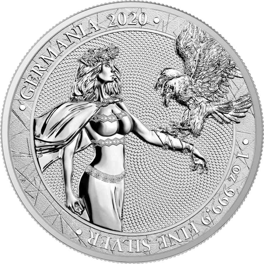 1 oz Silver GERMANIA World Money Fair Edition Round 2020 - Coinzio