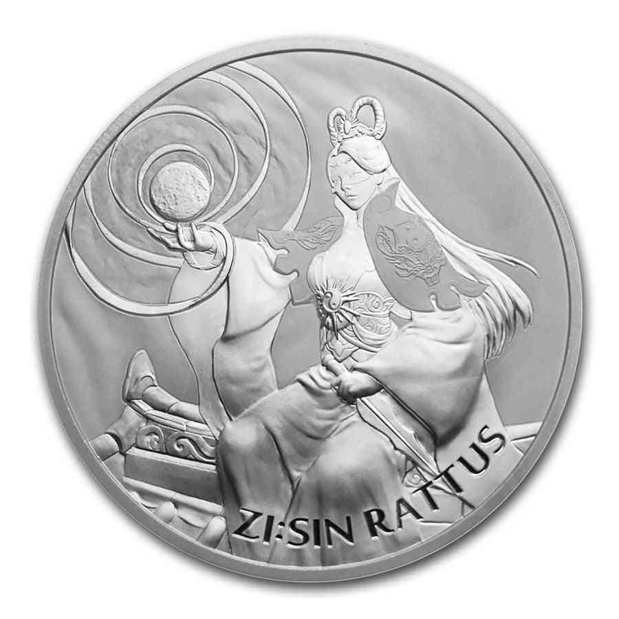 1 oz Silver ZI:SIN RATTUS Silver Medal 2020 South Korea - Coinzio