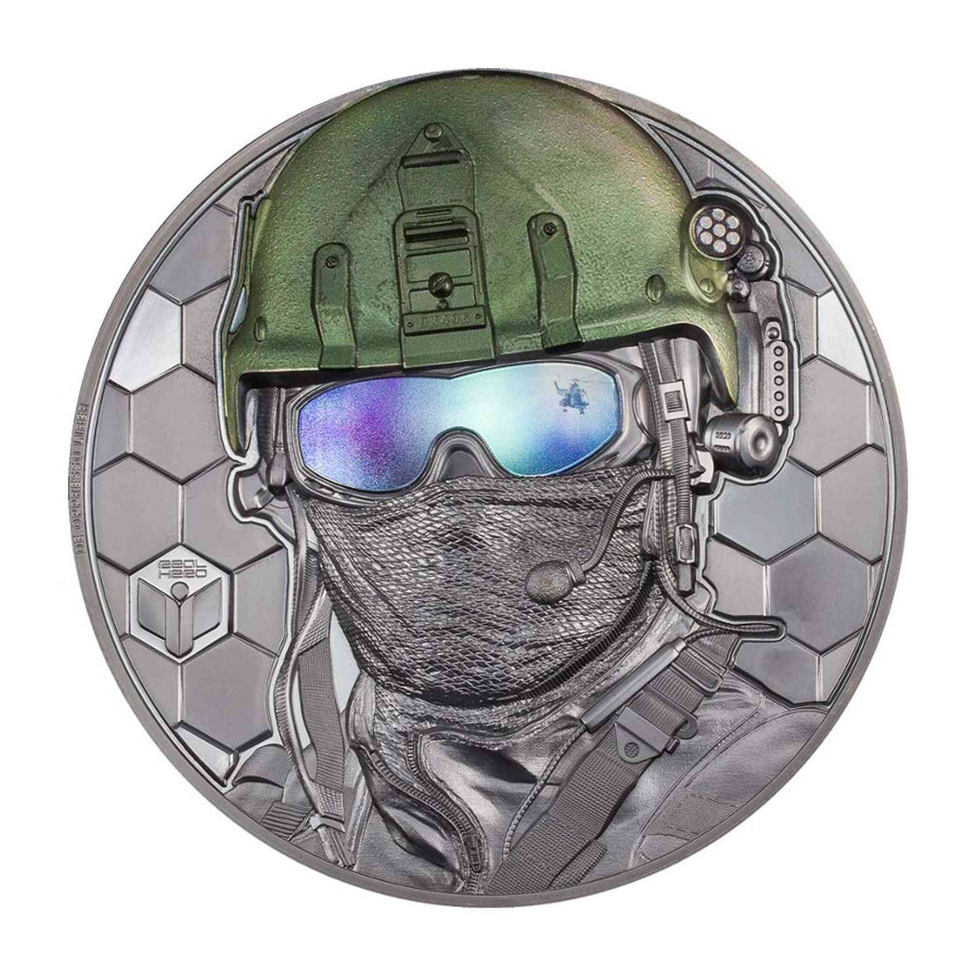 1 kg Silver SPECIAL FORCES Real Heros Coin PF70 2022 Cook Islands - Coinzio