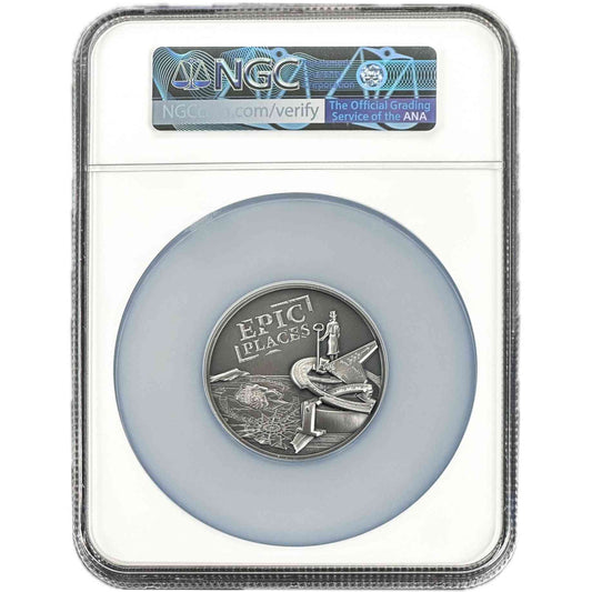 3 oz Silver EL DORADO Epic Places Coin MS70 2022 Niue - Coinzio