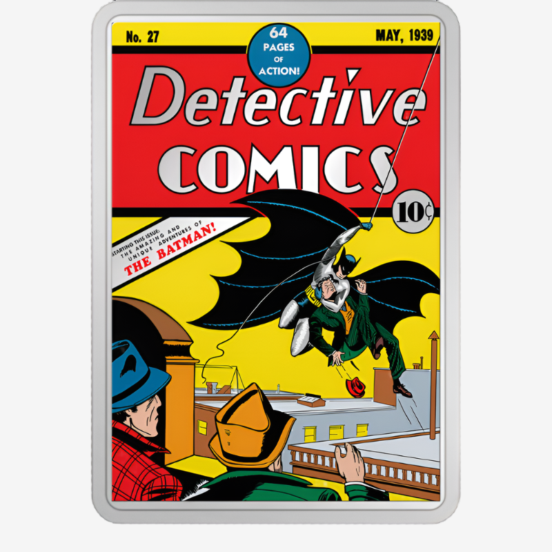 2 oz Silver DETECTIVE COMIC #27 Coin 2023 Niue