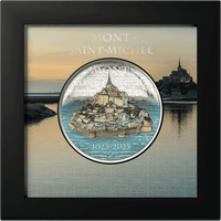 5 oz Silver MONT-SAINT-MICHEL Coin 2023 Cook Islands - Coinzio