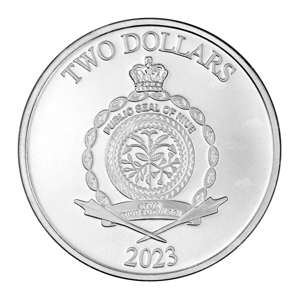 1 oz Silver TREE OF LIFE Coin 2023 Niue - Coinzio