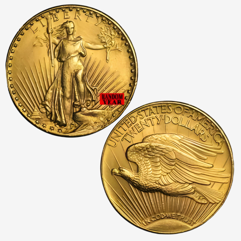 $20 Gold SAINT-GAUDENS DOUBLE EAGLE (Random Year)