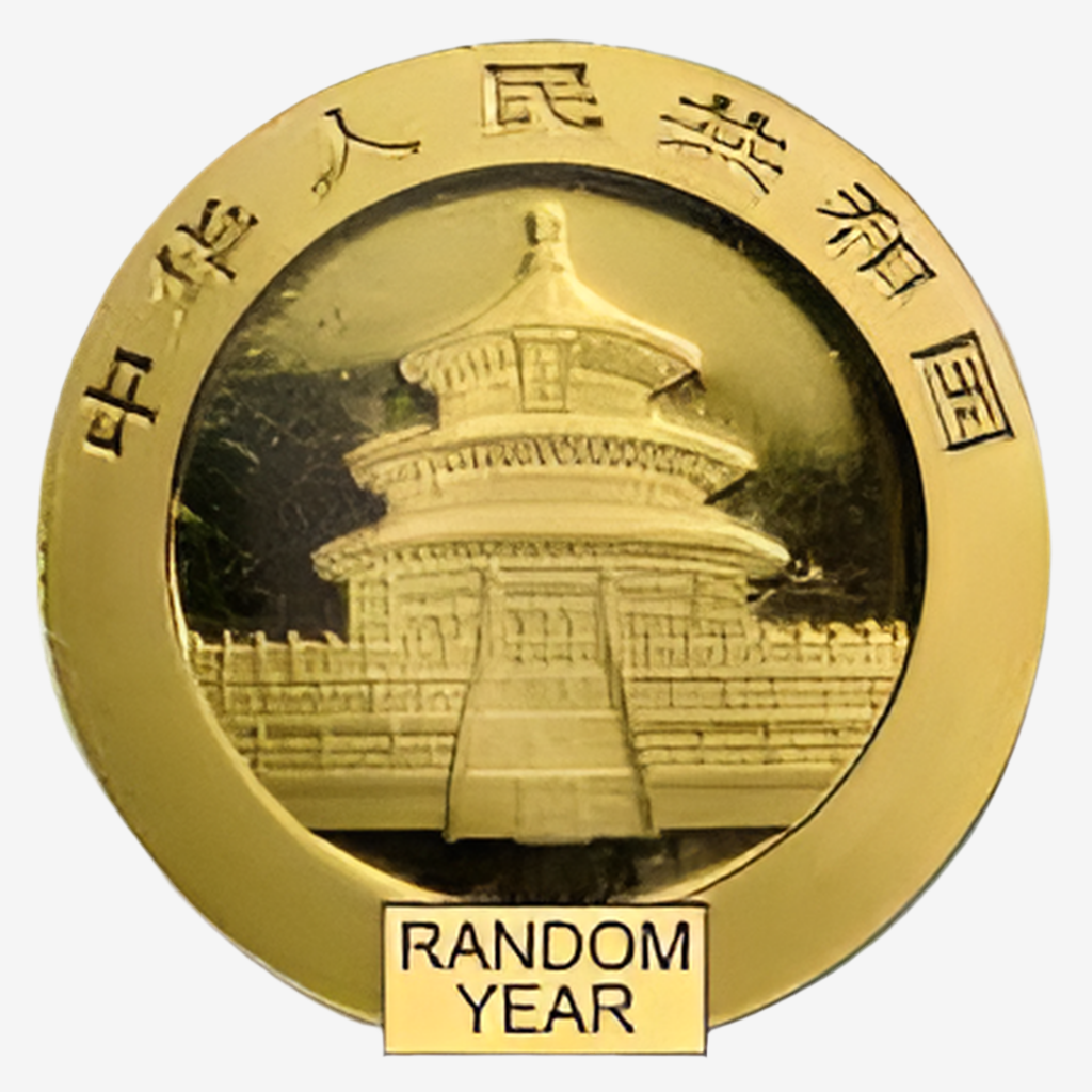1/10 oz Gold PANDA China (Random Year)