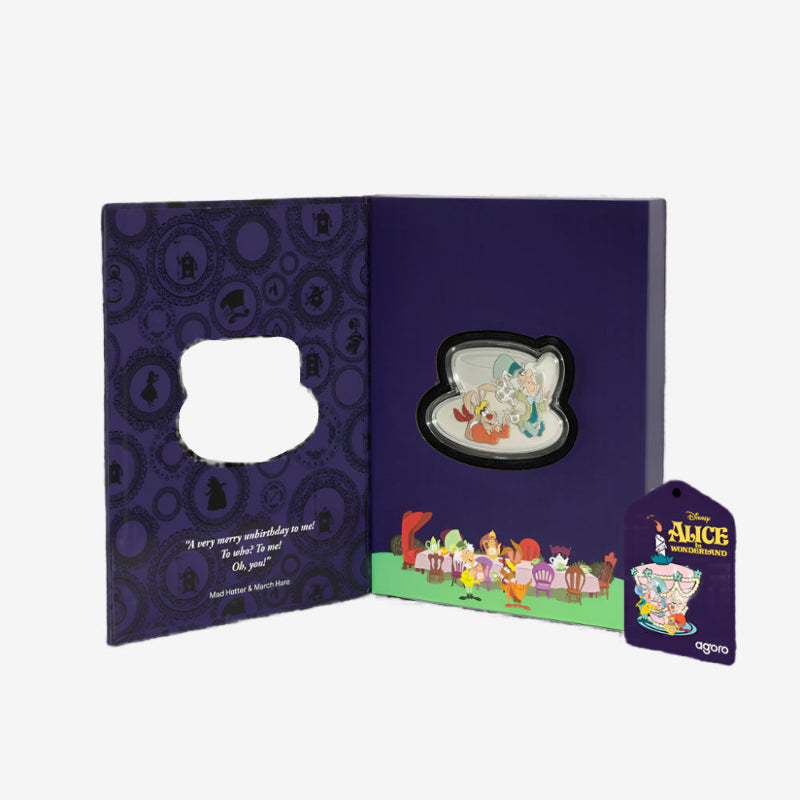 2 oz Silver DISNEY MAD HATTER'S TEA PARTY Alice in Wonderland Coin 2025 Niue