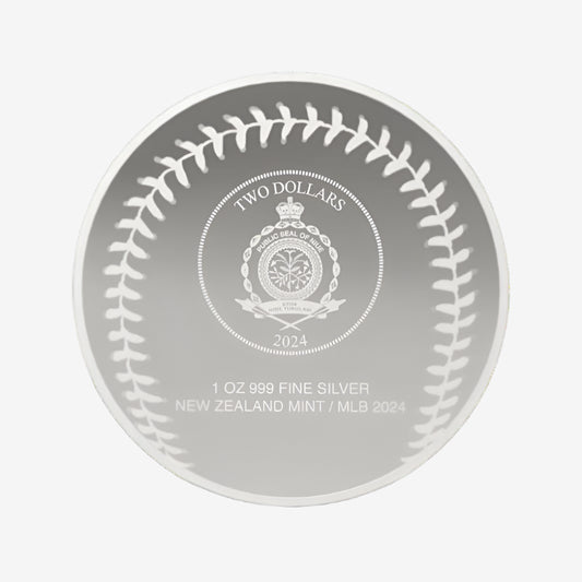 1 oz Silver MLB WORLD SERIES Los Angeles Dodgers Coin 2024 Niue