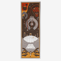 3 oz Silver STAR WARS THE PHANTOM MENACE Poster Coin 2025 Niue