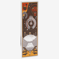 3 oz Silver STAR WARS THE PHANTOM MENACE Poster Coin 2025 Niue