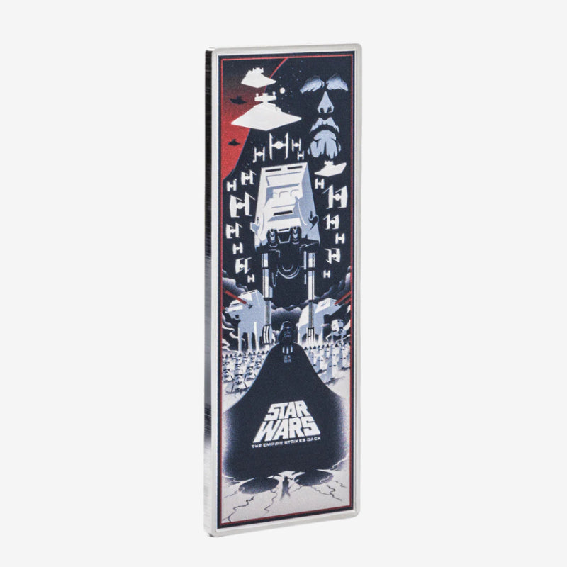 3 oz Silver STAR WARS EMPIRE STRIKES BACK Poster Coin 2024 Niue