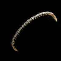 THE ARTIC DIAMONDS | 10K Gold & Diamond Bracelet