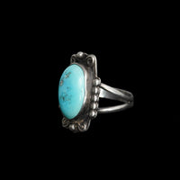 THE BLUE MESA | Sterling Silver Turquoise Statement Ring