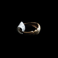 THE GOLDEN TIDE  | 14K Gold & Diamond Ring