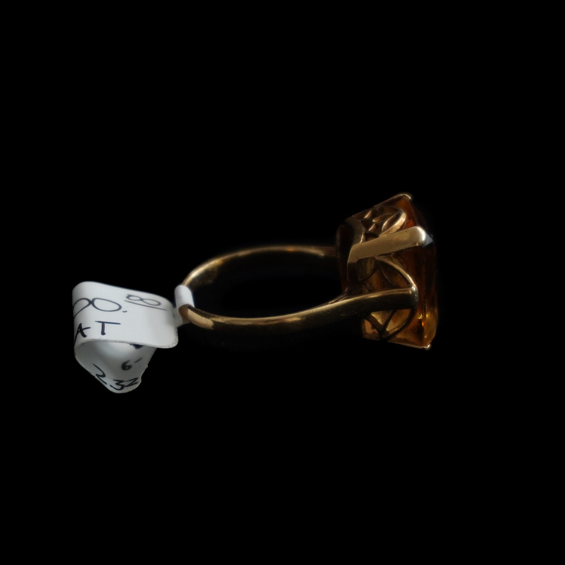 THE SUNSPIRE  | 14K Gold & Citrine Ring
