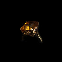 THE SUNSPIRE  | 14K Gold & Citrine Ring