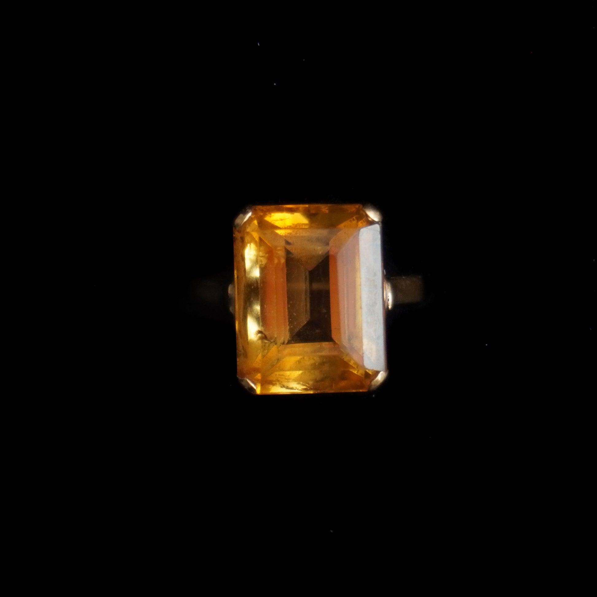 THE SUNSPIRE  | 14K Gold & Citrine Ring