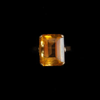 THE SUNSPIRE  | 14K Gold & Citrine Ring