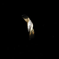 THE WILLOW TWIST | 10K Gold & Diamond Ring
